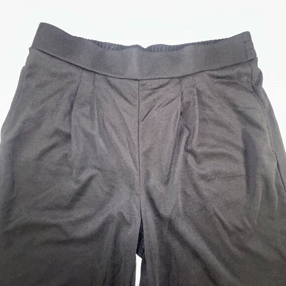 Halara Wide Leg Pants High Waisted Pocket Pleated Size XL Black - Picture 3 of 9